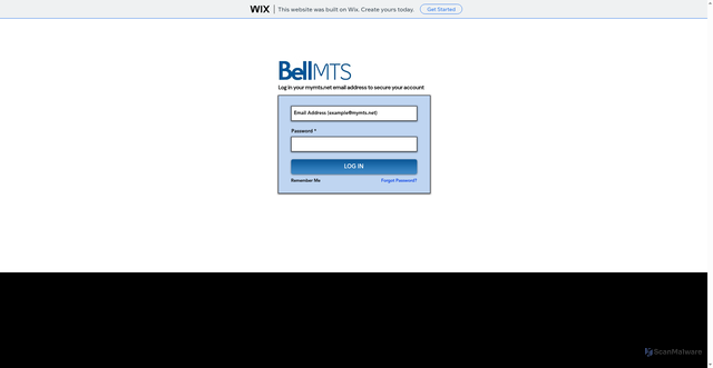 Security scan screenshot of https://rellis875.wixsite.com/my-site-2