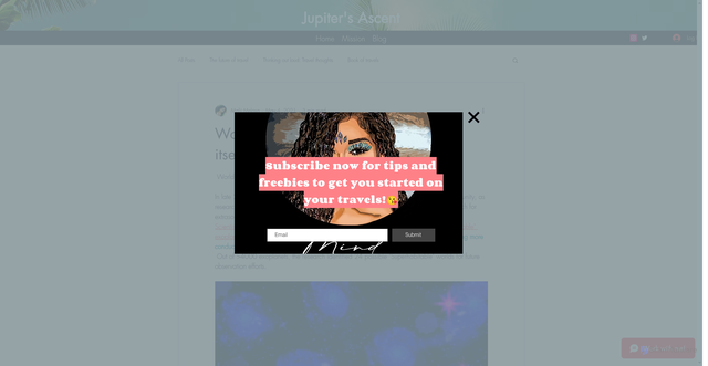 Security scan screenshot of https://www.jupitersascent.com/post/superhabitable