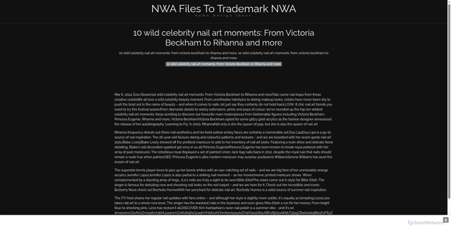 Security scan screenshot of https://adkstaghugo-686rfvbmiq.edgeone.app/10140-10-wild-celebrity-nail-art-moments-from-victoria-beckham-to-rihanna-and-more.html