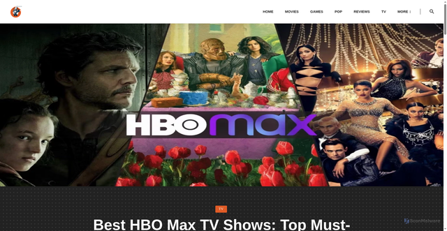 Security scan screenshot of https://www.thebuzzmovies.com/tv/best-hbo-max-tv-shows