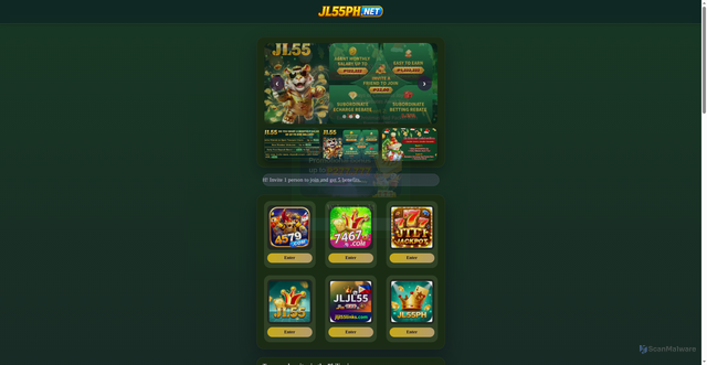 Security scan screenshot of https://jl55ph.vip/?host=https://8de2y4.com?ch=64285