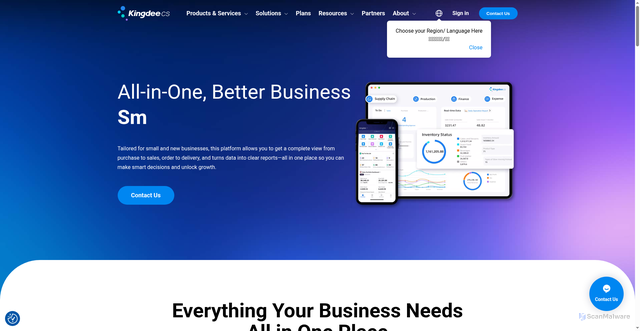 Security scan screenshot of https://www.jdy.com
