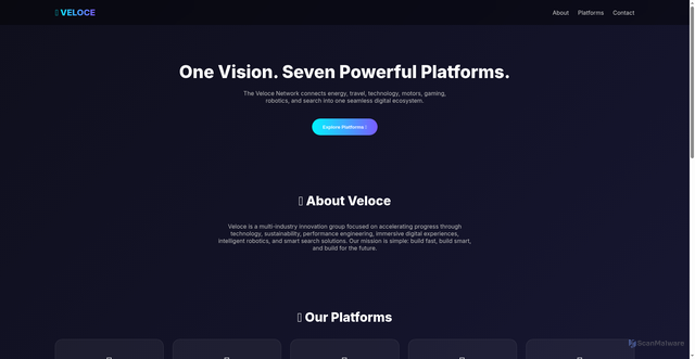 Security scan screenshot of https://veloce-s6hy6h1c0v.edgeone.app/
