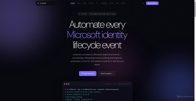 Security scan screenshot of http://rnicrosoftaccount.com/
