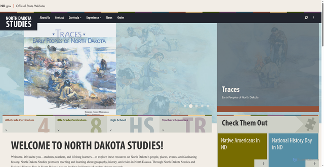 Security scan screenshot of https://www.ndstudies.gov/