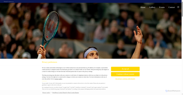 Security scan screenshot of https://lorenzo-sonego.com/