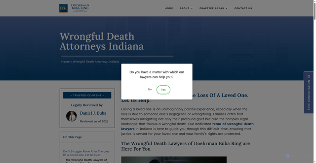 Security scan screenshot of https://www.tortslaw.com/wrongful-death-lawyers/