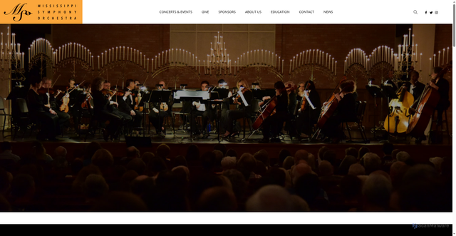 Security scan screenshot of https://msorchestra.com/