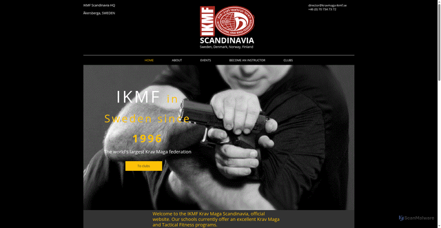 Security scan screenshot of https://ikmfsweden.se