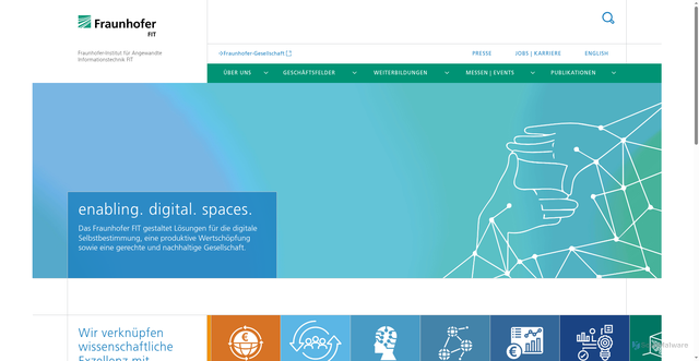 Security scan screenshot of https://www.fit.fraunhofer.de/