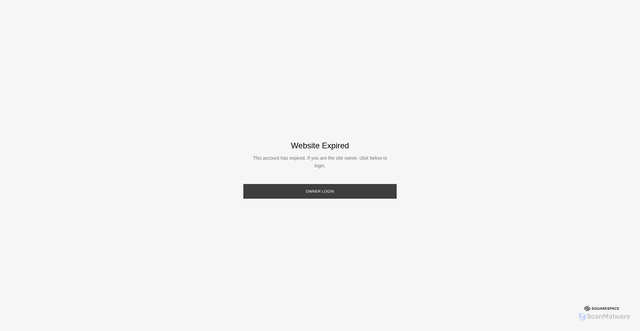 Security scan screenshot of https://disc-aqua-e56n.squarespace.com/