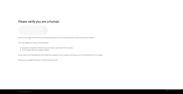 Security scan screenshot of https://herdtickets.evenue.net/