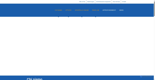 Security scan screenshot of https://www.consorziopiave.it/