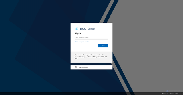 Security scan screenshot of https://victorypackagingcom-my.sharepoint.com