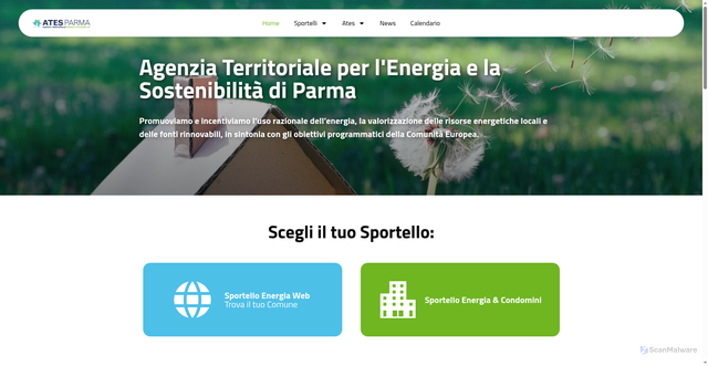 Security scan screenshot of https://atesparma.it/