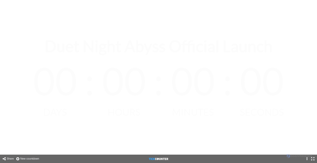 Security scan screenshot of https://www.tickcounter.com/countdown/8478985/duet-night-abyss-official-launch