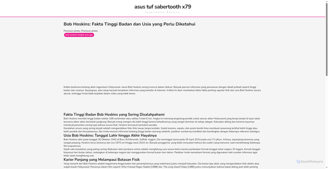 Security scan screenshot of https://terasinspiratifvision-dpjj88ku1r5n.edgeone.app/bob-hoskins-height-and-age.html