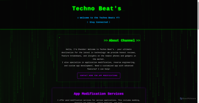 Security scan screenshot of https://technobeatsabout-e8n9z3t71y.edgeone.app/