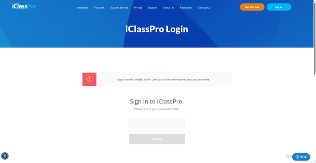 Security scan screenshot of https://cdn.iclasspro.com