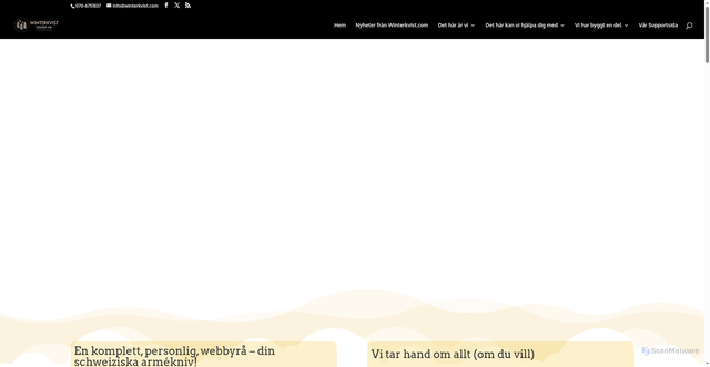 Security scan screenshot of https://Winterkvist.com