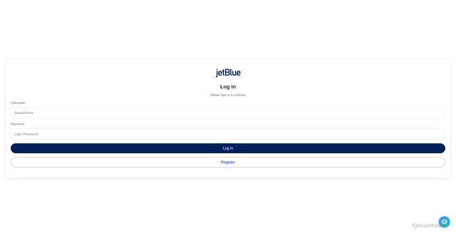Security scan screenshot of http://jetbluevip.net/