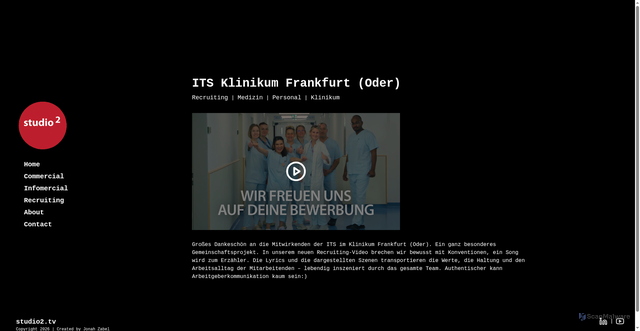 Security scan screenshot of https://studio2-cpp.pages.dev/projects/its-klinikum-frankfurt-oder