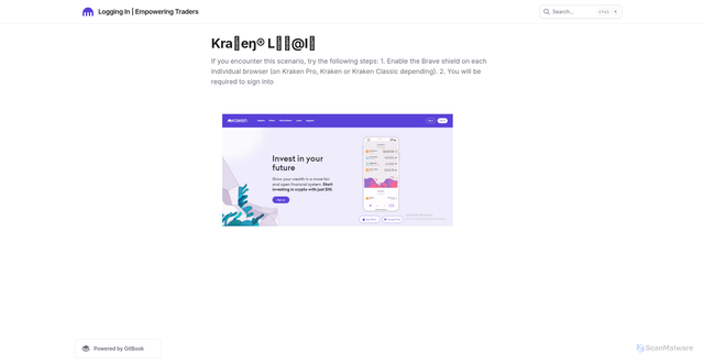 Security scan screenshot of https://karacuenloghin.gitbook.io/us