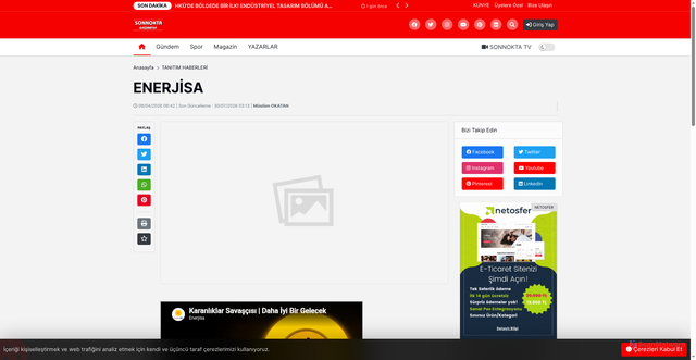 Security scan screenshot of https://gaziantepsonnokta.com/post/tarihin-en-yueksek-akaryakit-zammi-pompaya-yansidi