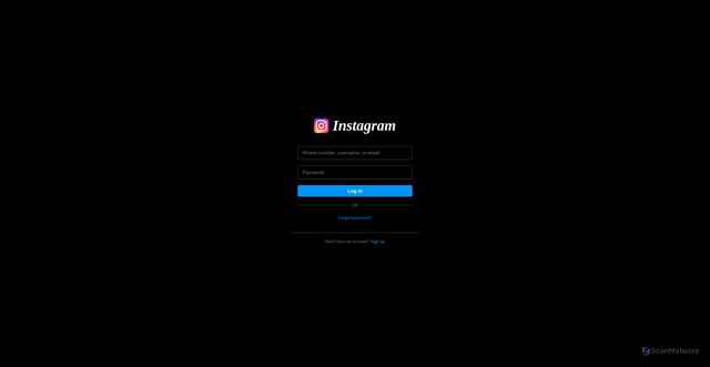 Security scan screenshot of http://instalgram.vercel.app
