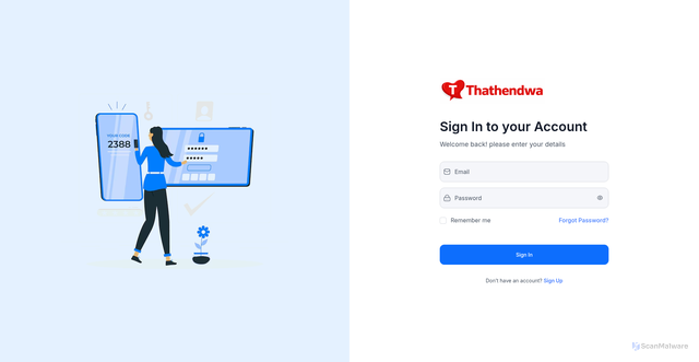 Security scan screenshot of https://kamalote.store/