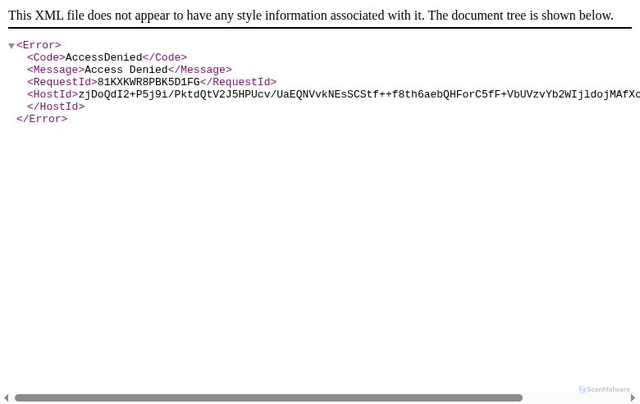 Security scan screenshot of https://monster-upsells-images-prod.s3.us-east-2.amazonaws.com/