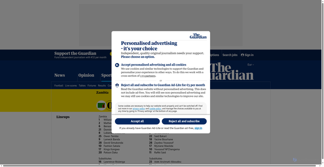 Security scan screenshot of https://football.theguardian.com/match-redirect/4529079