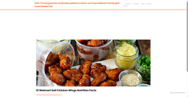 Security scan screenshot of https://ceritamodernstories-dpkbqqgk6sp8.edgeone.app/10-walmart-deli-chicken-wings-nutrition-facts.html