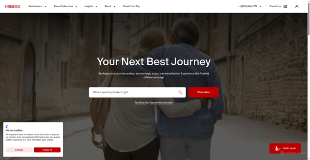 Security scan screenshot of https://www.firebirdtours.com