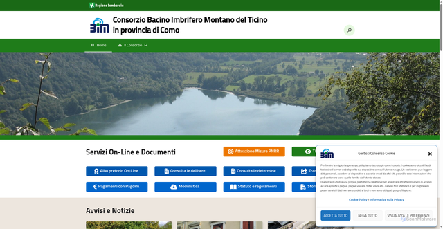 Security scan screenshot of https://www.bimporlezza.it/