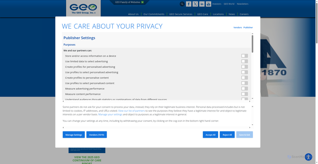 Security scan screenshot of acsbapp.com