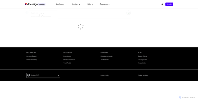 Security scan screenshot of https://www.google.com/url?q=https://support.docusign.com/en/guides/Declining-to-sign-DocuSign-Signer-Guide