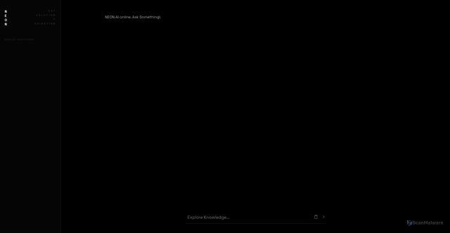Security scan screenshot of https://neon-ai-di4r5ekp5k.edgeone.app/