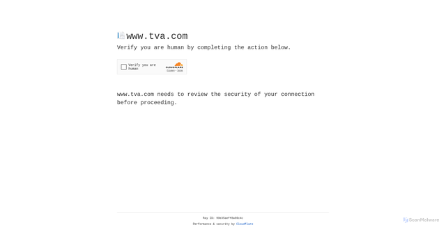 Security scan screenshot of https://www.tva.com/