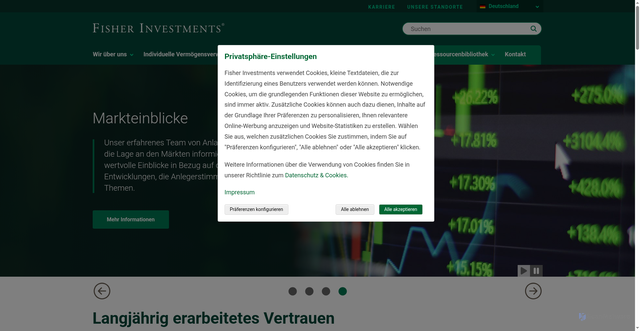 Security scan screenshot of https://www.fisherinvestments.com