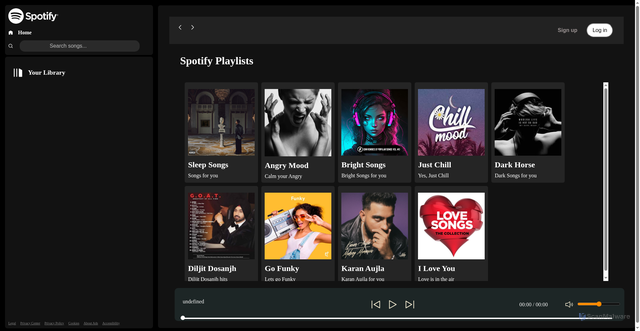 Security scan screenshot of http://spotify-99.netlify.app/