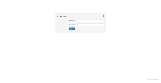 Security scan screenshot of https://munkireport.feedwire.com