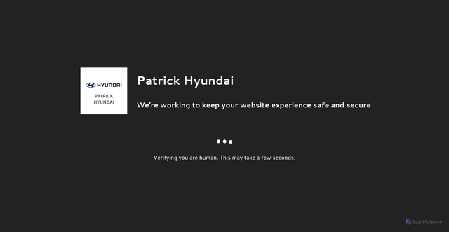 Security scan screenshot of https://www.patrickhyundai.com/