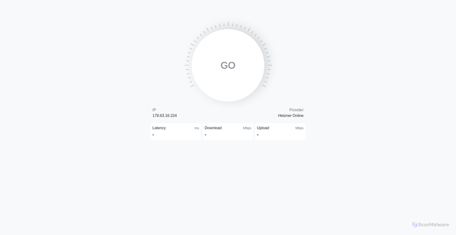 Security scan screenshot of https://speedtest.co.za/