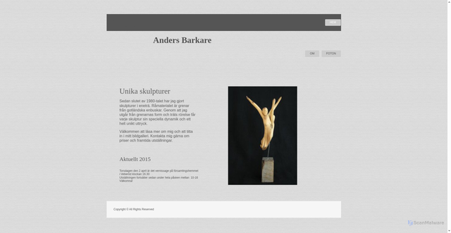 Security scan screenshot of https://barkare.se