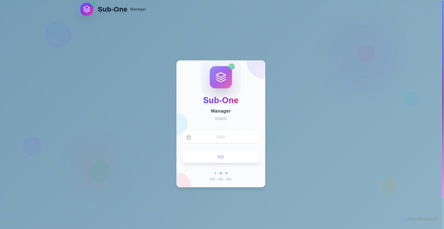 Security scan screenshot of http://sub-one-9bb.pages.dev/