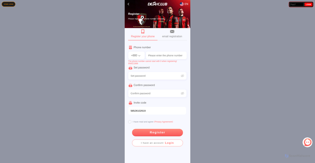 Security scan screenshot of https://dashclub-sxwg5hfpe2.edgeone.app/