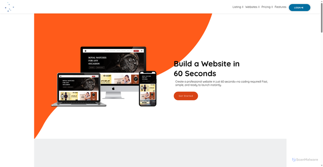 Security scan screenshot of https://thestudyworldonline.com/website-builder