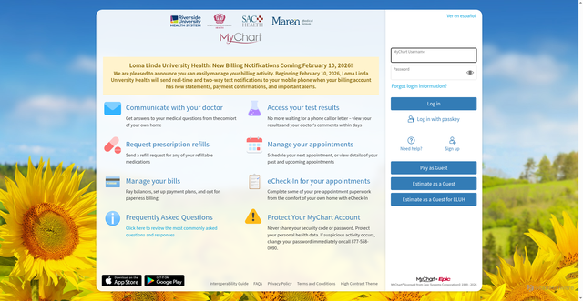 Security scan screenshot of https://mychart.ieccn.org