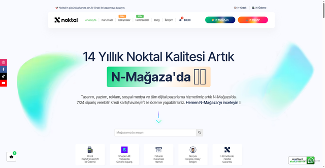 Security scan screenshot of http://noktal.com.tr/